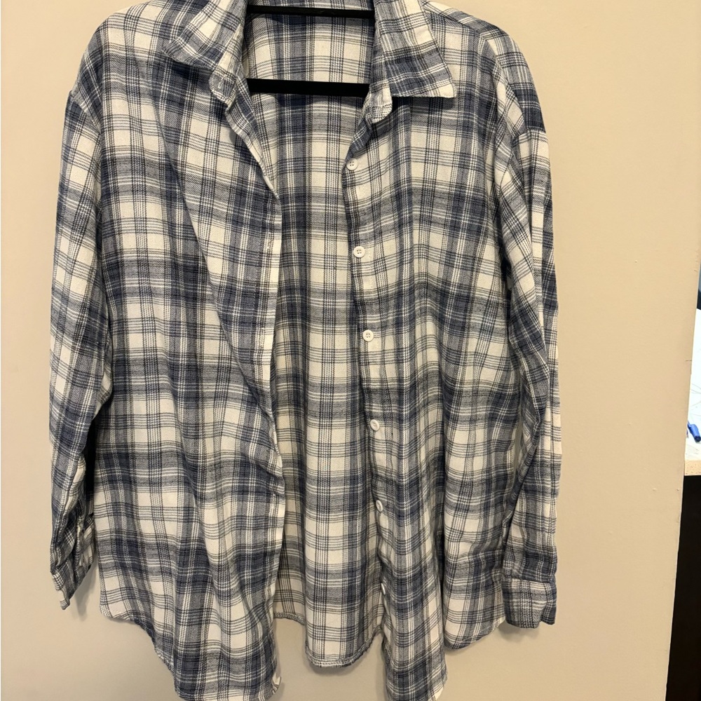 Blue flannel